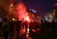 victory turns into tragedy with the death of two fans